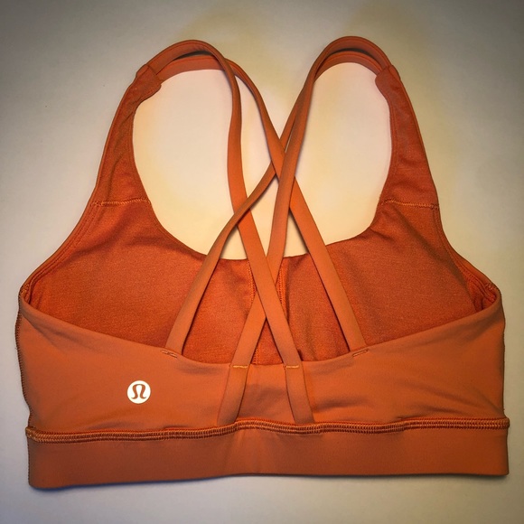 Lululemon Energy Bra Golden Apricot 4 - Picture 5 of 12